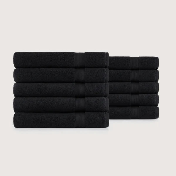 Ultrasofte Badetücher aus ägyptischer Baumwolle 10er-Set (140×71 cm)