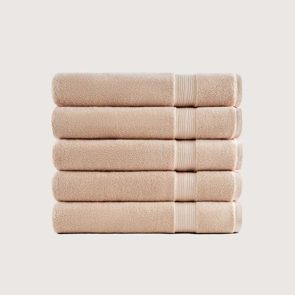 Ultrasofte Badetücher aus ägyptischer Baumwolle 5er-Set (140×71 cm)