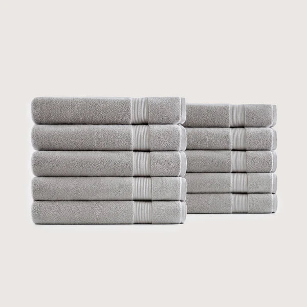 Ultrasofte Badetücher aus ägyptischer Baumwolle 10er-Set (140×71 cm)